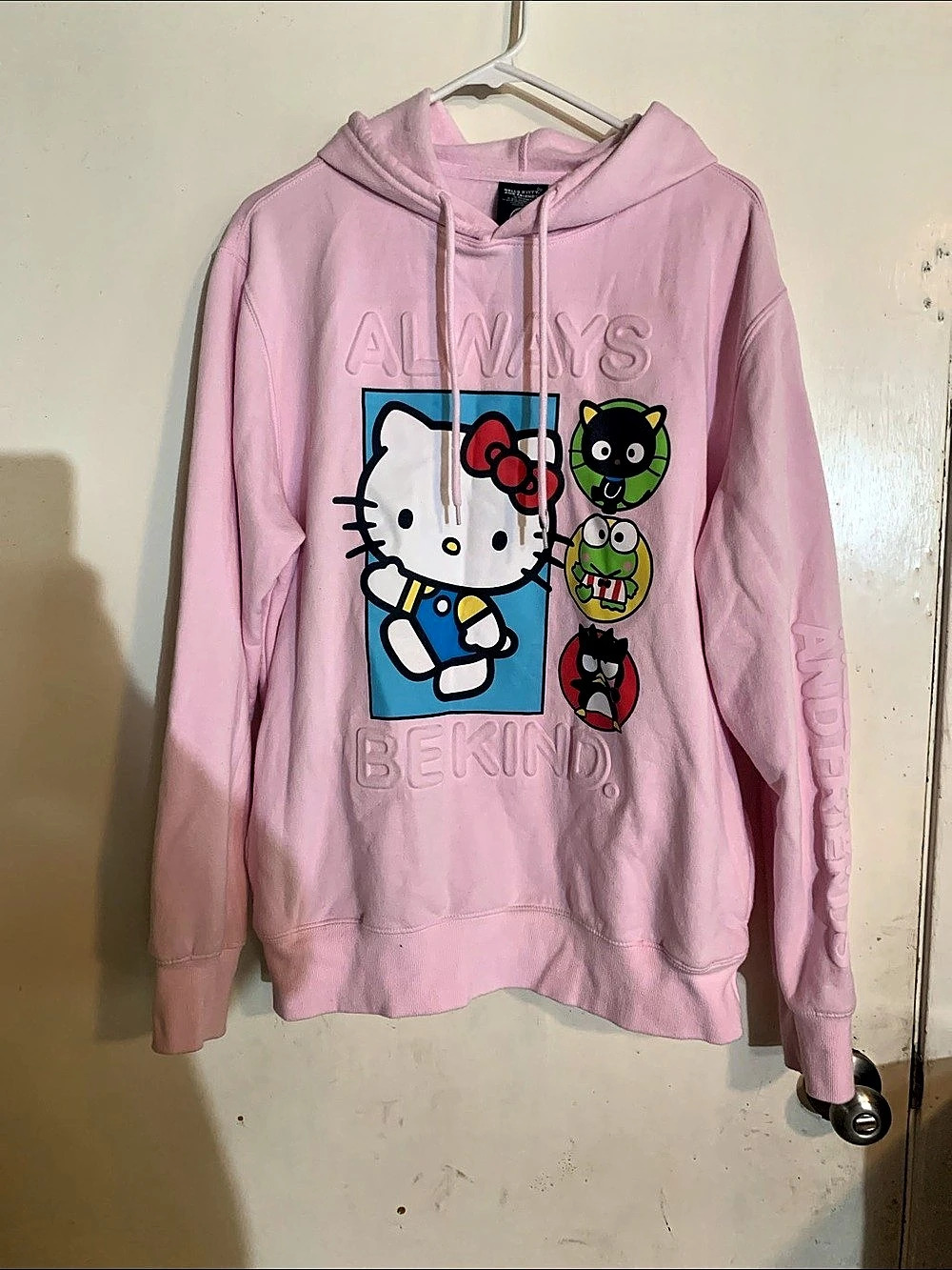 Hello Kitty and Friends hoodie Pink Size Large